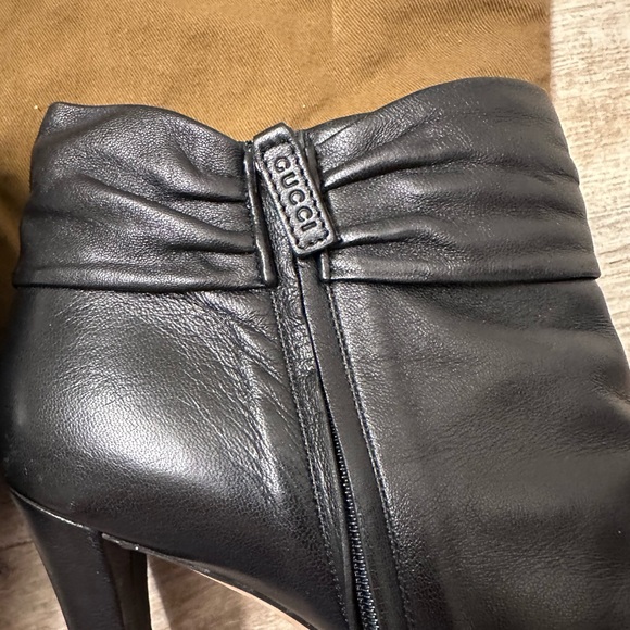 Gucci Bootie Heels with Peak Toe - Picture 7 of 15